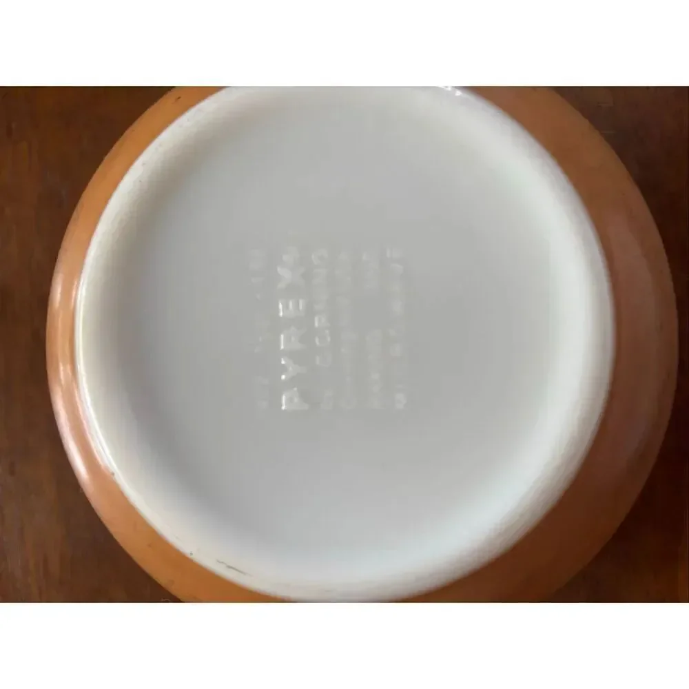 Vintage Pyrex Old Orchard Brown Nesting Bowl